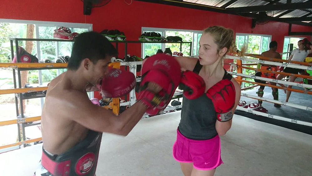 Muay Thai Girl For Holiday